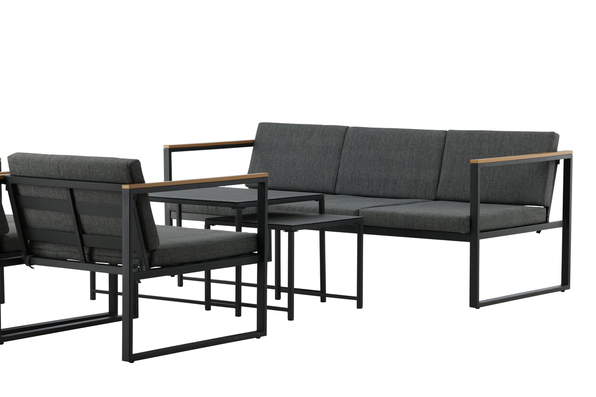 Venture Design Dakar Soffgrupper Svart Svart