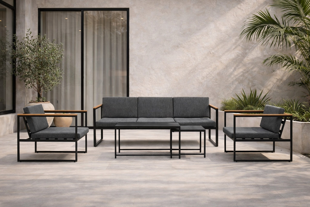 Venture Design Dakar Soffgrupper Svart Svart