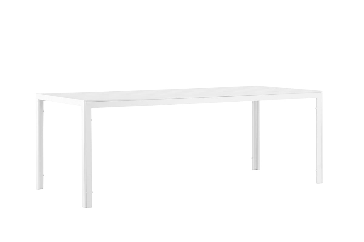 Venture Design Break Rektangulära Matbord 205 x 90 Vit