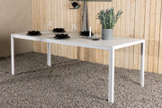 Venture Design Break Rektangulära Matbord 205 x 90 Vit
