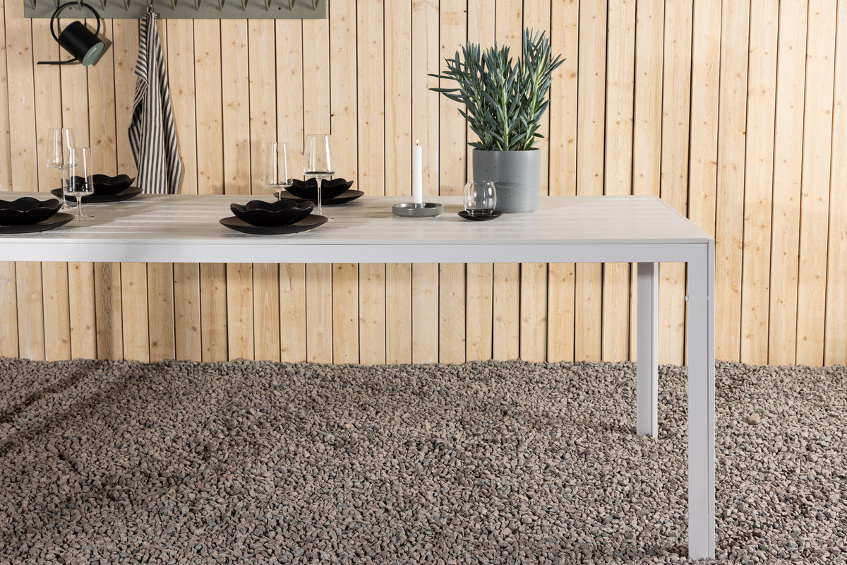 Venture Design Break Rektangulära Matbord 205 x 90 Vit