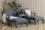 Venture Design Barcelona Lounge Set Svart