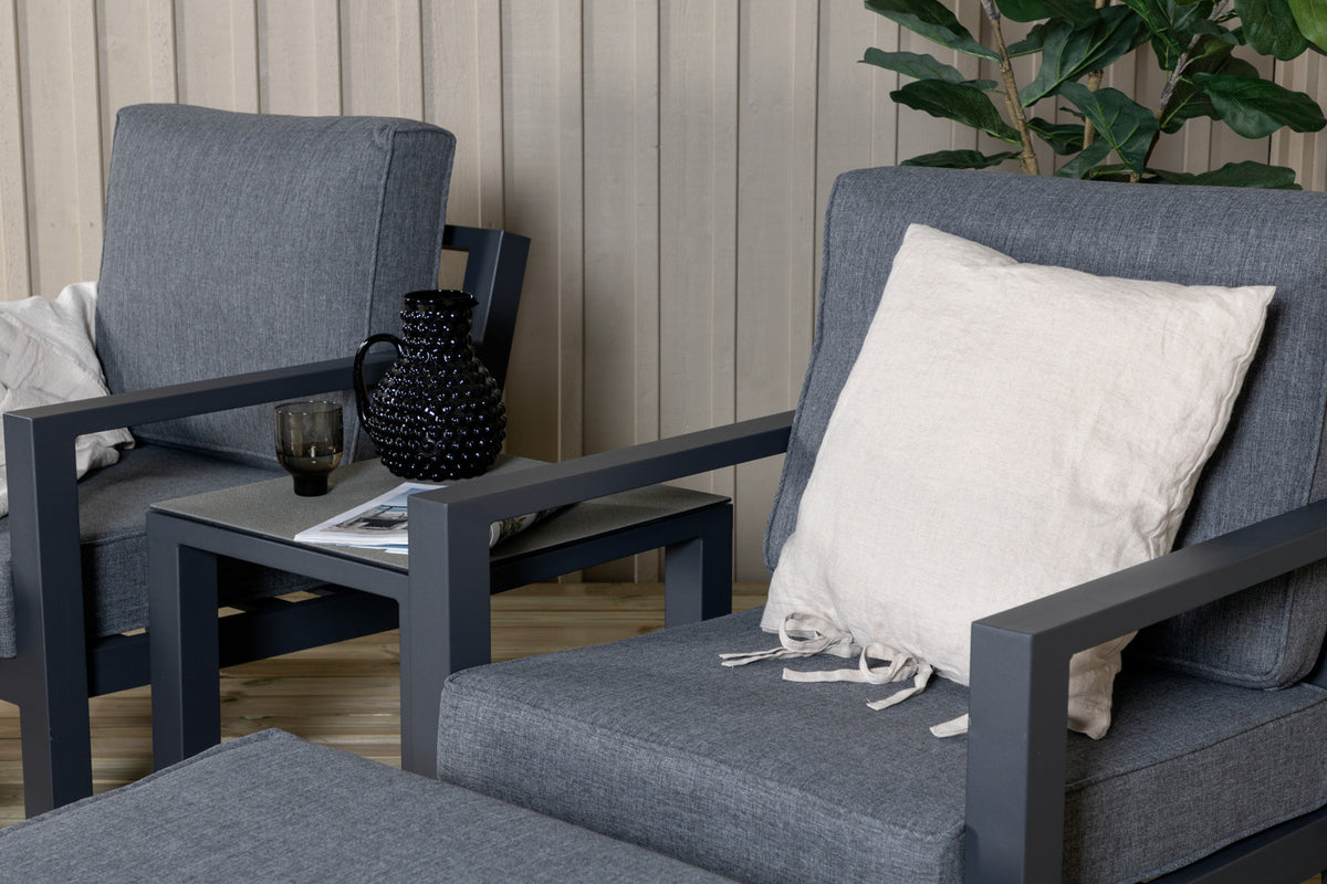 Venture Design Barcelona Lounge Set Svart