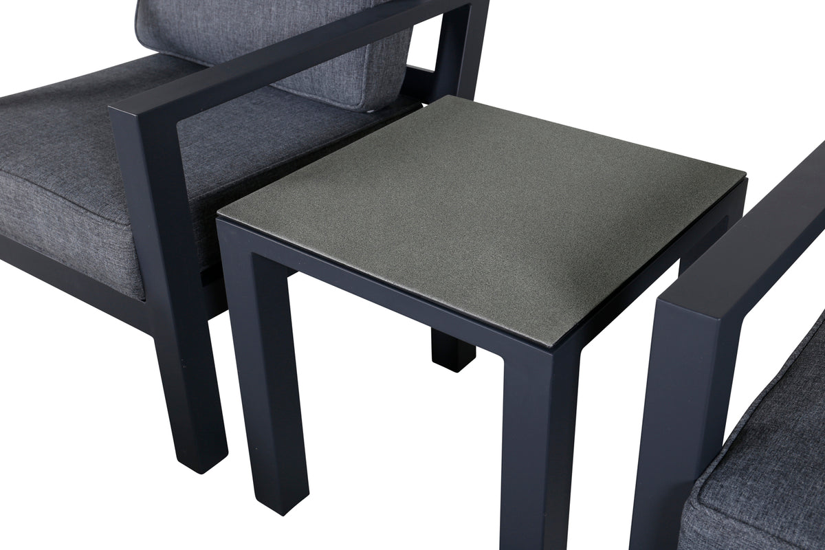 Venture Design Barcelona Lounge Set Svart