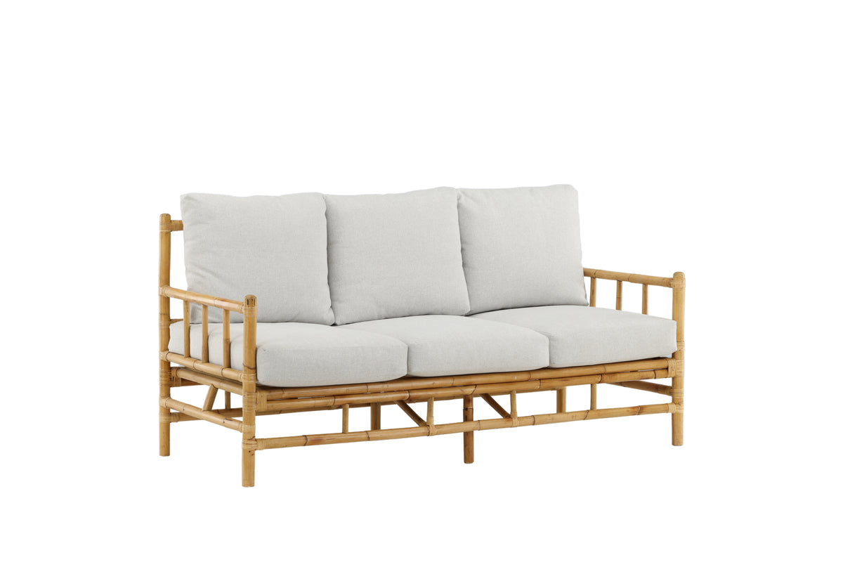 Venture Design Cane 3-sits soffor Natur
