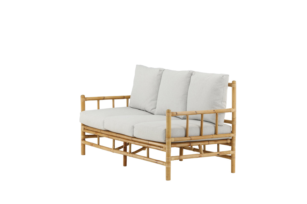 Venture Design Cane 3-sits soffor Natur