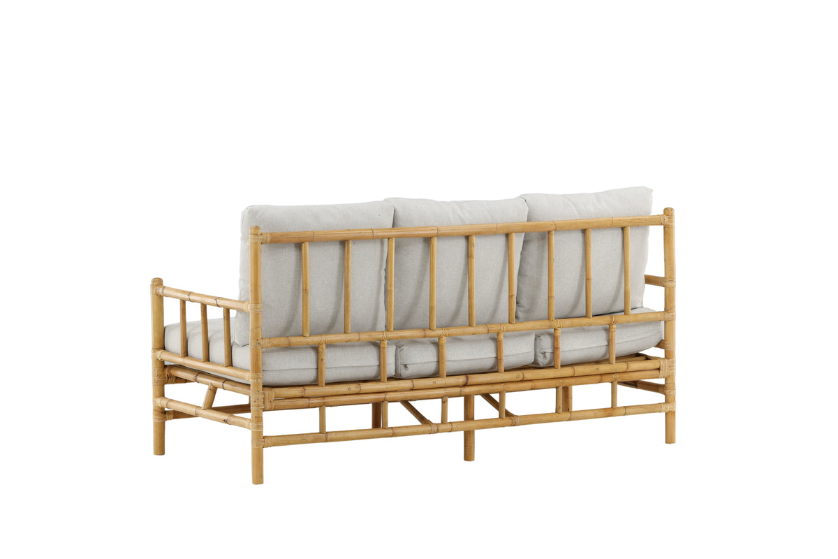Venture Design Cane 3-sits soffor Natur