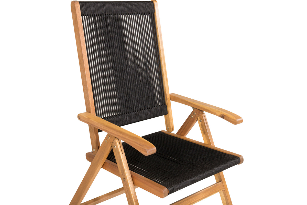 Venture Design Little John Matstolar 2-pack Svart