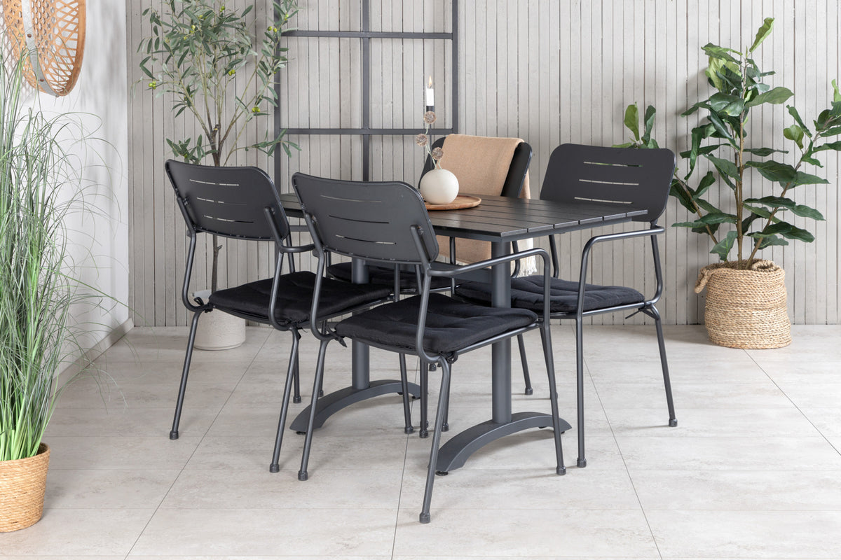 Venture Design Nicke Matstolar 2-pack Svart