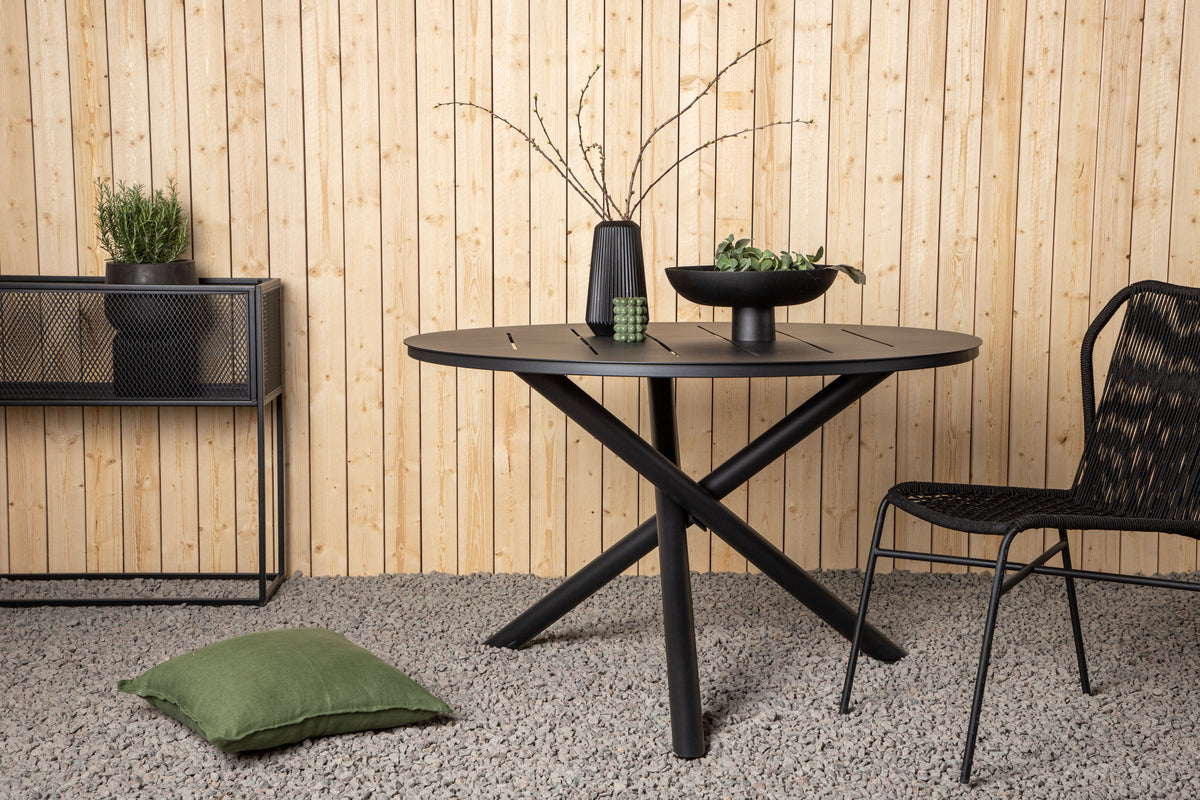 Venture Design Alma Runda Matbord ⌀120 Svart