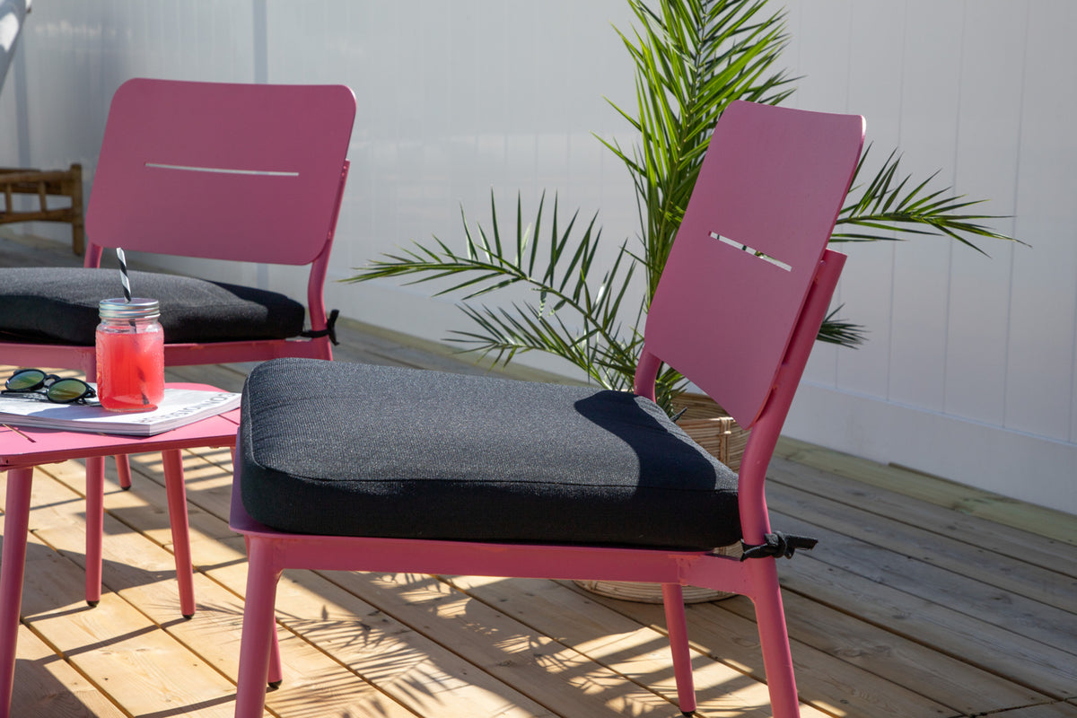 Venture Design Lina Loungefåtöljer Rosa
