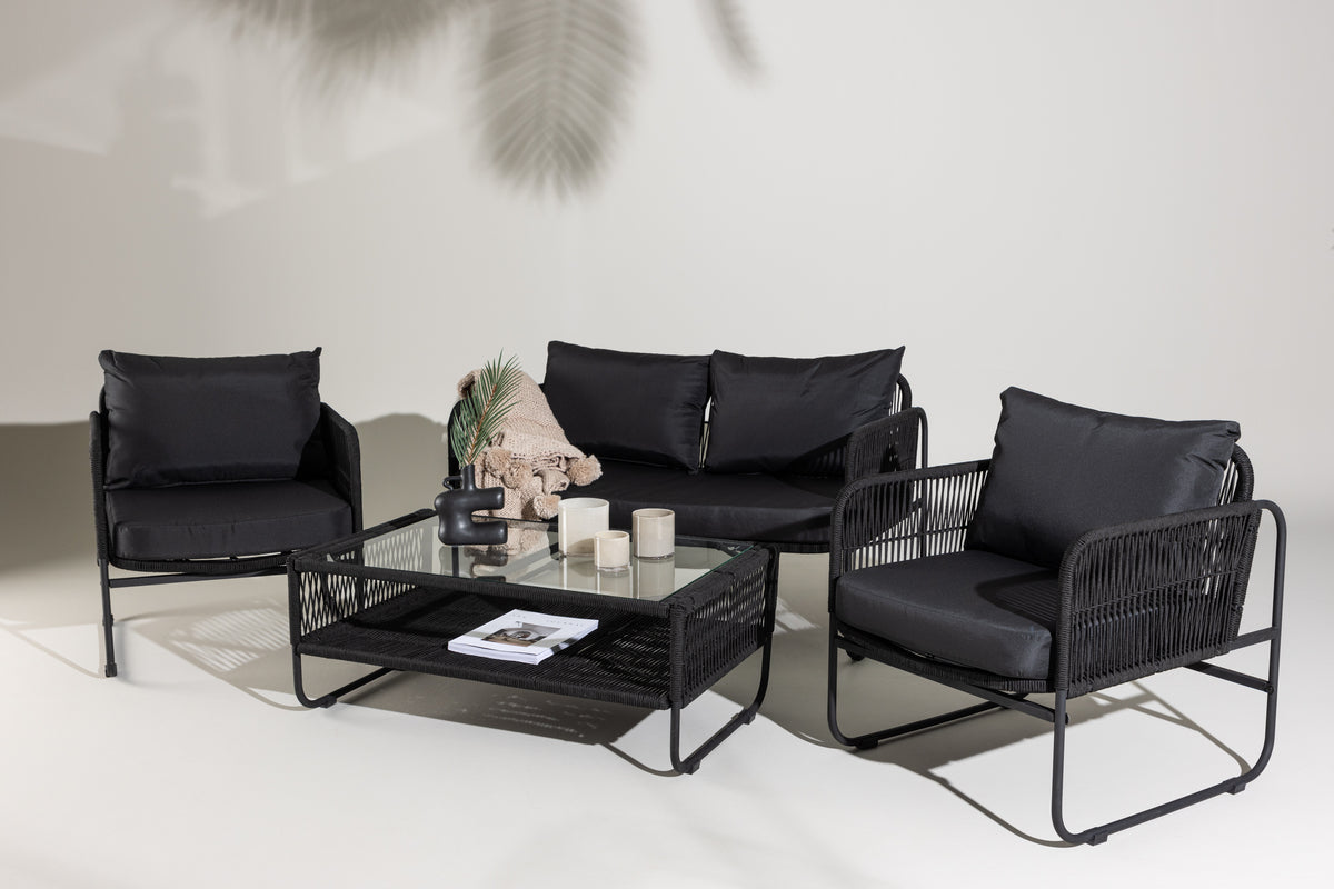 Venture Design Utah Soffgrupper Svart Svart