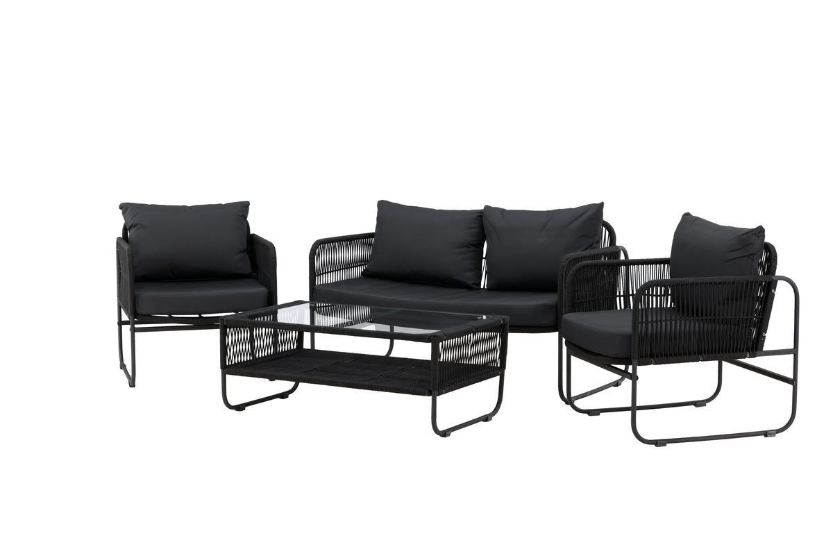 Venture Design Utah Soffgrupper Svart Svart