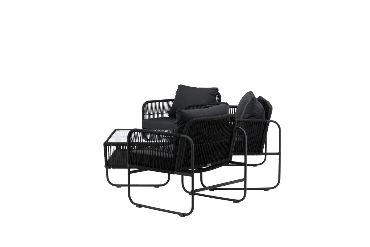 Venture Design Utah Soffgrupper Svart Svart