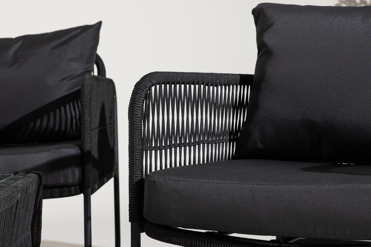 Venture Design Utah Soffgrupper Svart Svart