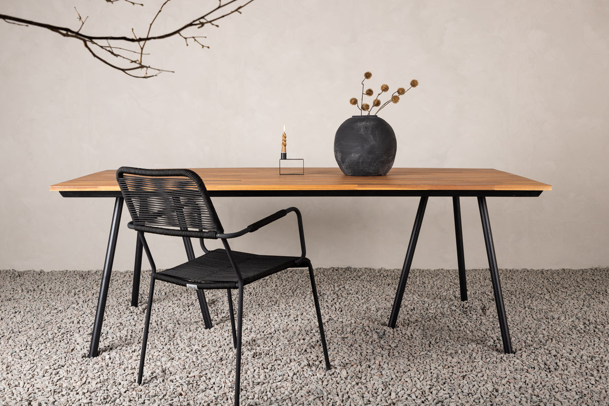 Venture Design Chan Rektangulära Matbord 200 x 100 Natur