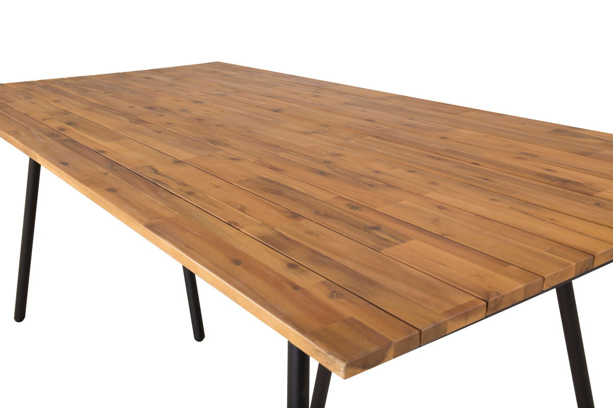 Venture Design Chan Rektangulära Matbord 200 x 100 Natur