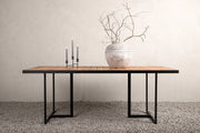 Venture Design Khung Rektangulära Matbord 200 x 100 Natur