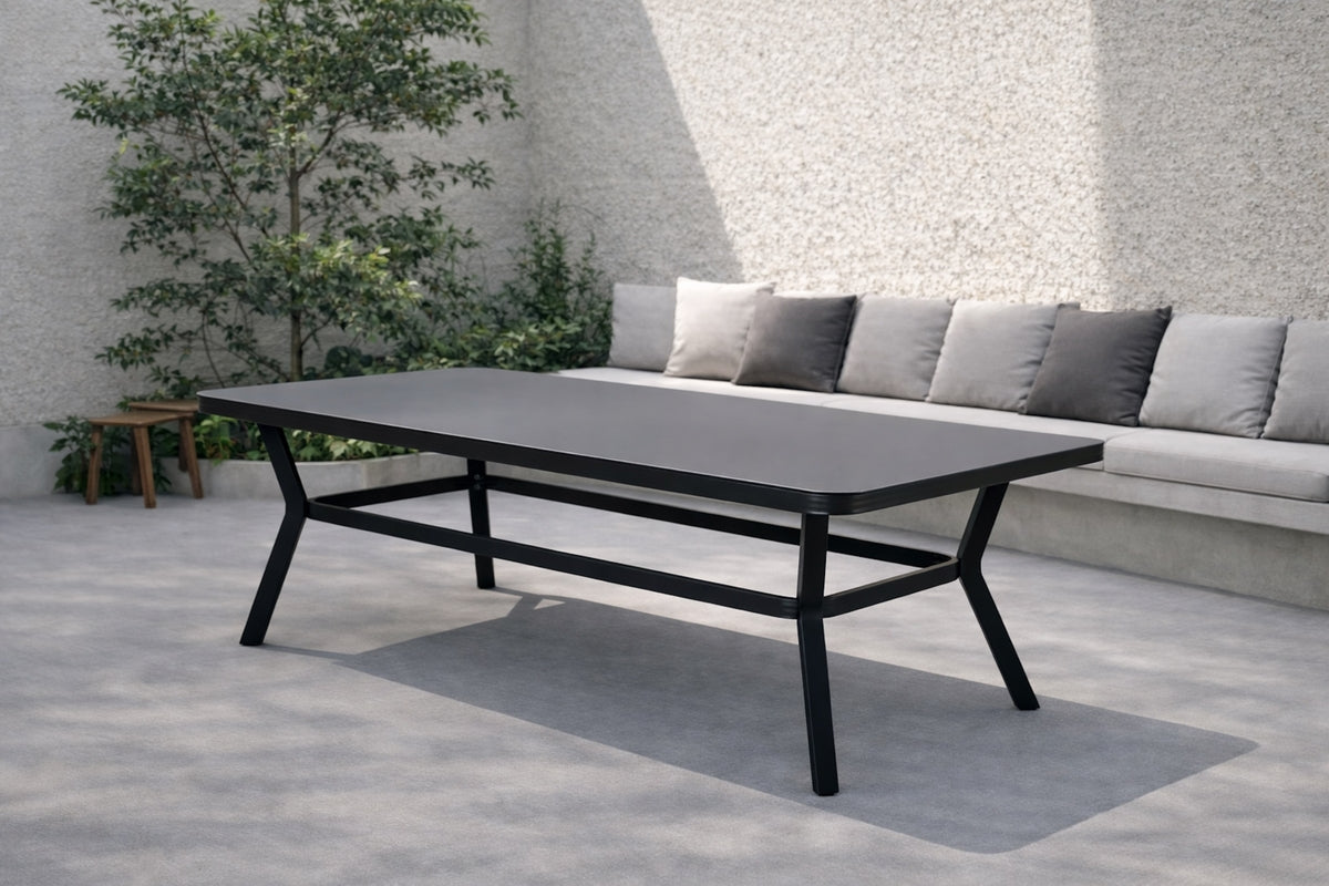 Venture Design Virya Rektangulära Matbord 200 x 100 Svart