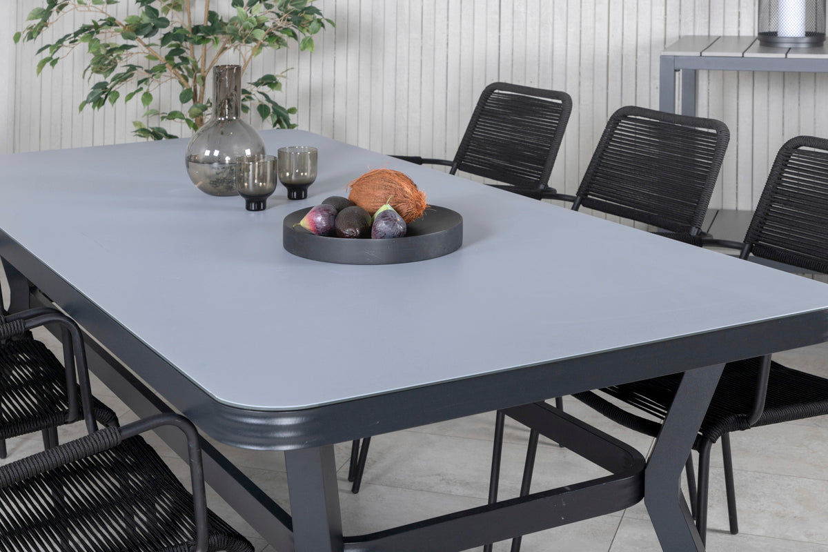 Venture Design Virya Rektangulära Matbord 200 x 100 Svart