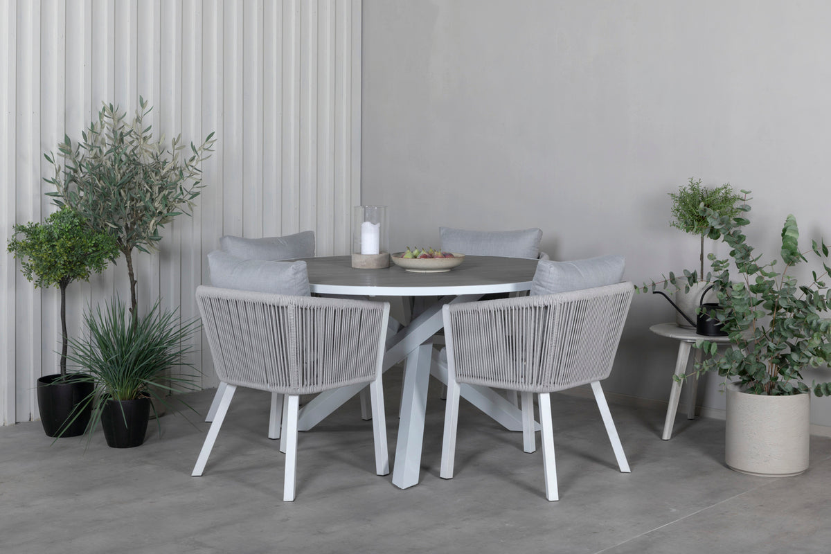 Venture Design Virya Matstolar 2-pack Grå