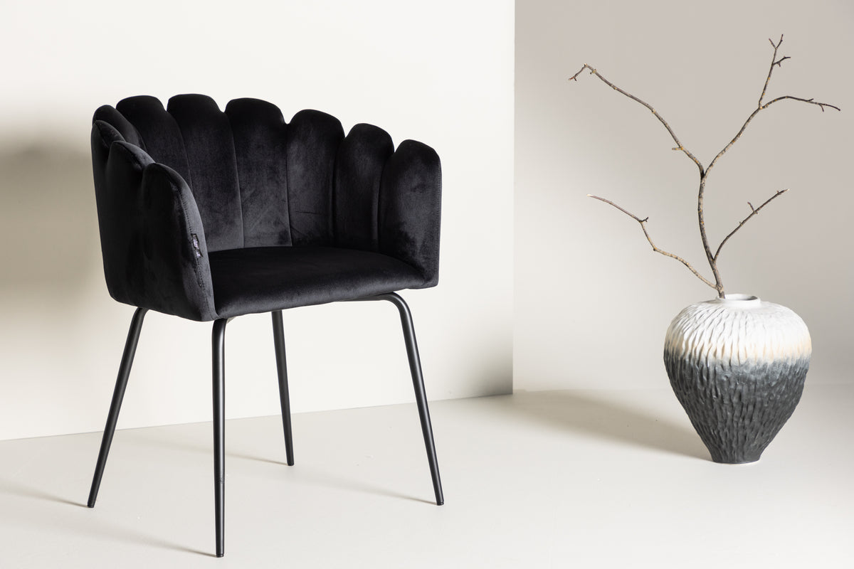 Venture Design Limhamn Matstolar Svart
