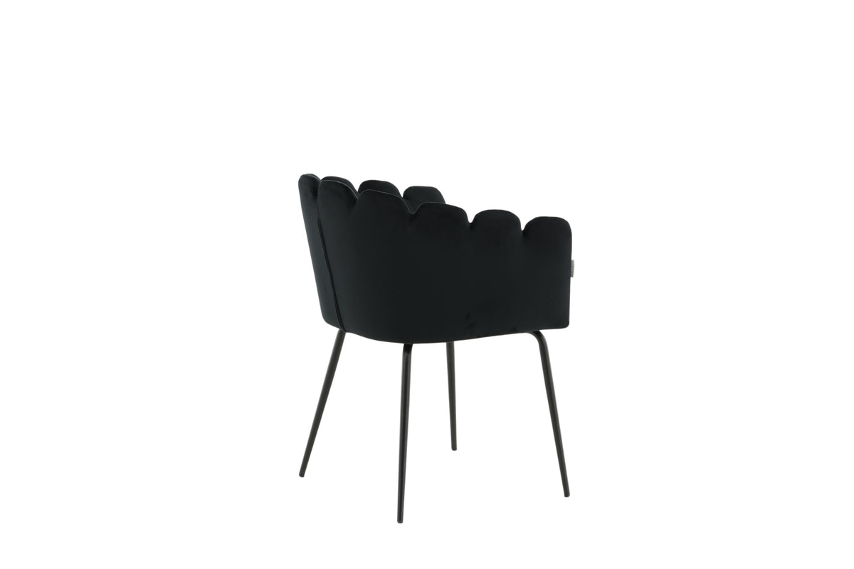 Venture Design Limhamn Matstolar Svart