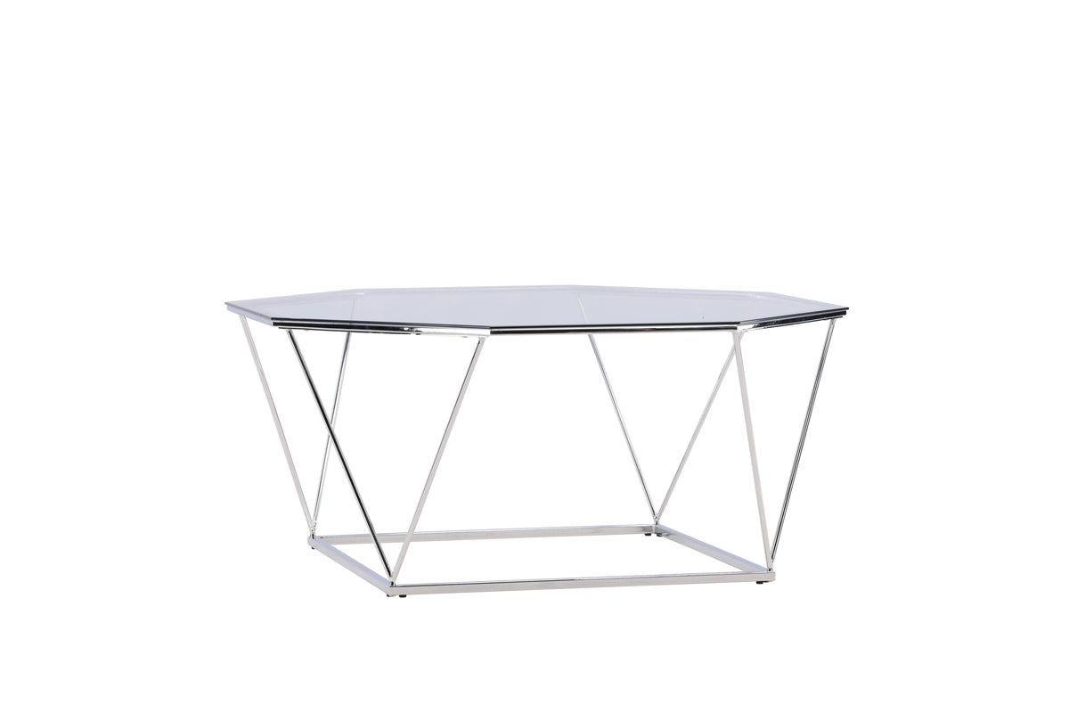 Venture Design Österlen Soffbord ⌀100 Transparent