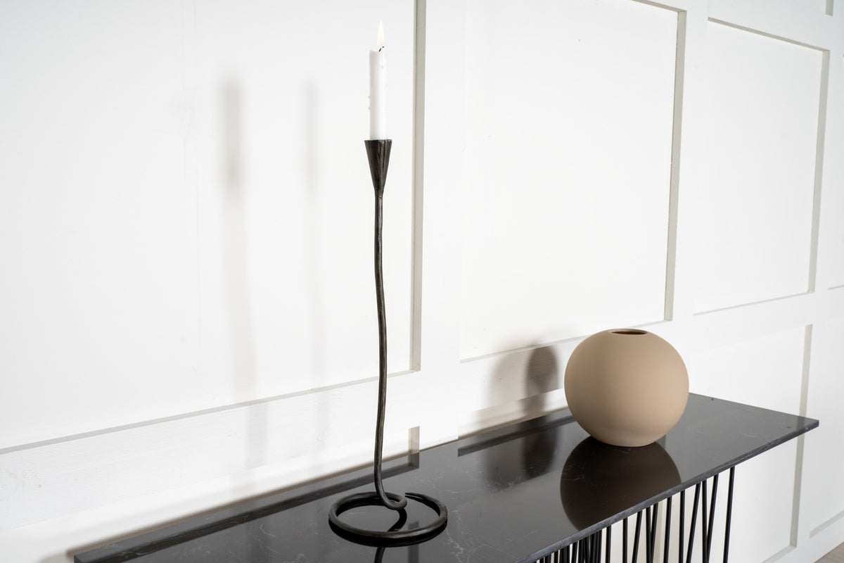 Venture Design Stone Sidobord 130 x 37 Svart