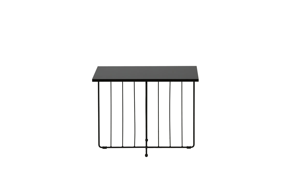 Venture Design Dayton Soffbord 40 x 40 Svart
