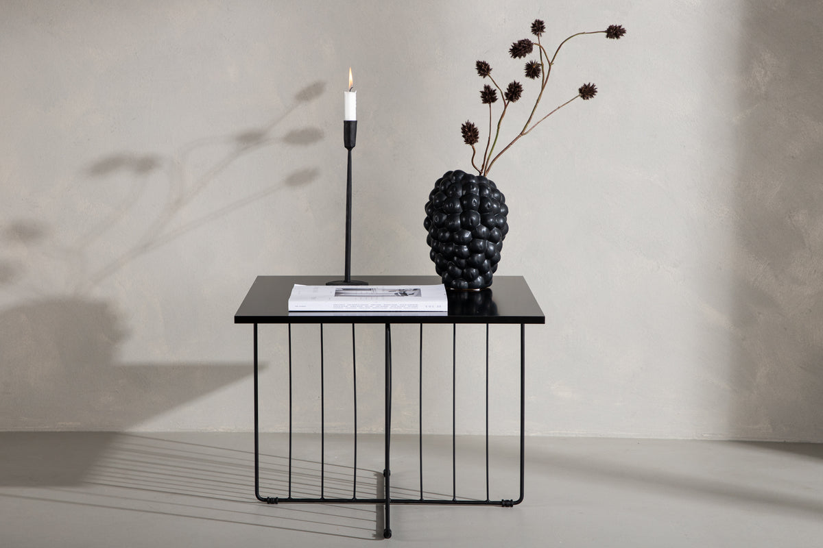 Venture Design Dayton Soffbord 40 x 40 Svart