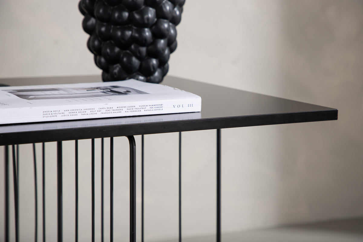 Venture Design Dayton Soffbord 40 x 40 Svart