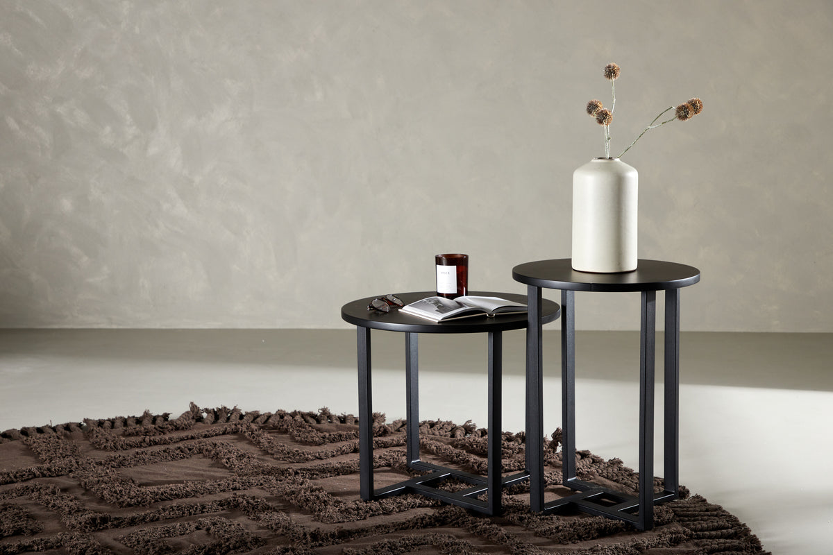 Venture Design Lawton Soffbord ⌀40 Svart