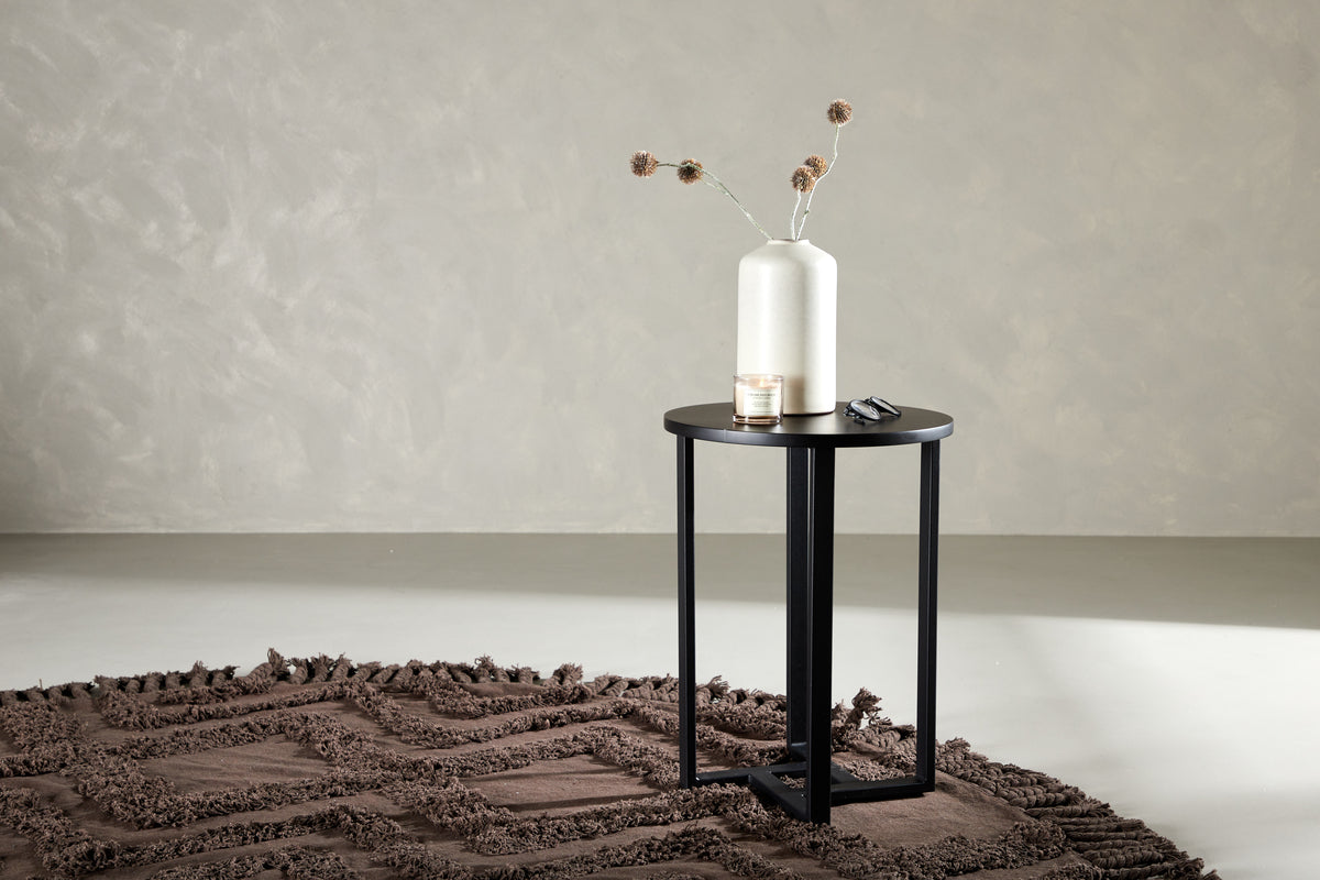 Venture Design Lawton Soffbord ⌀40 Svart