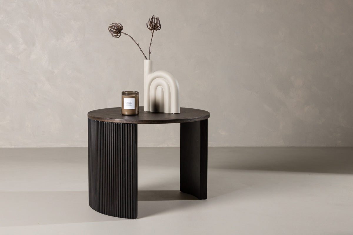Venture Design Bristol Soffbord ⌀60 Mocka
