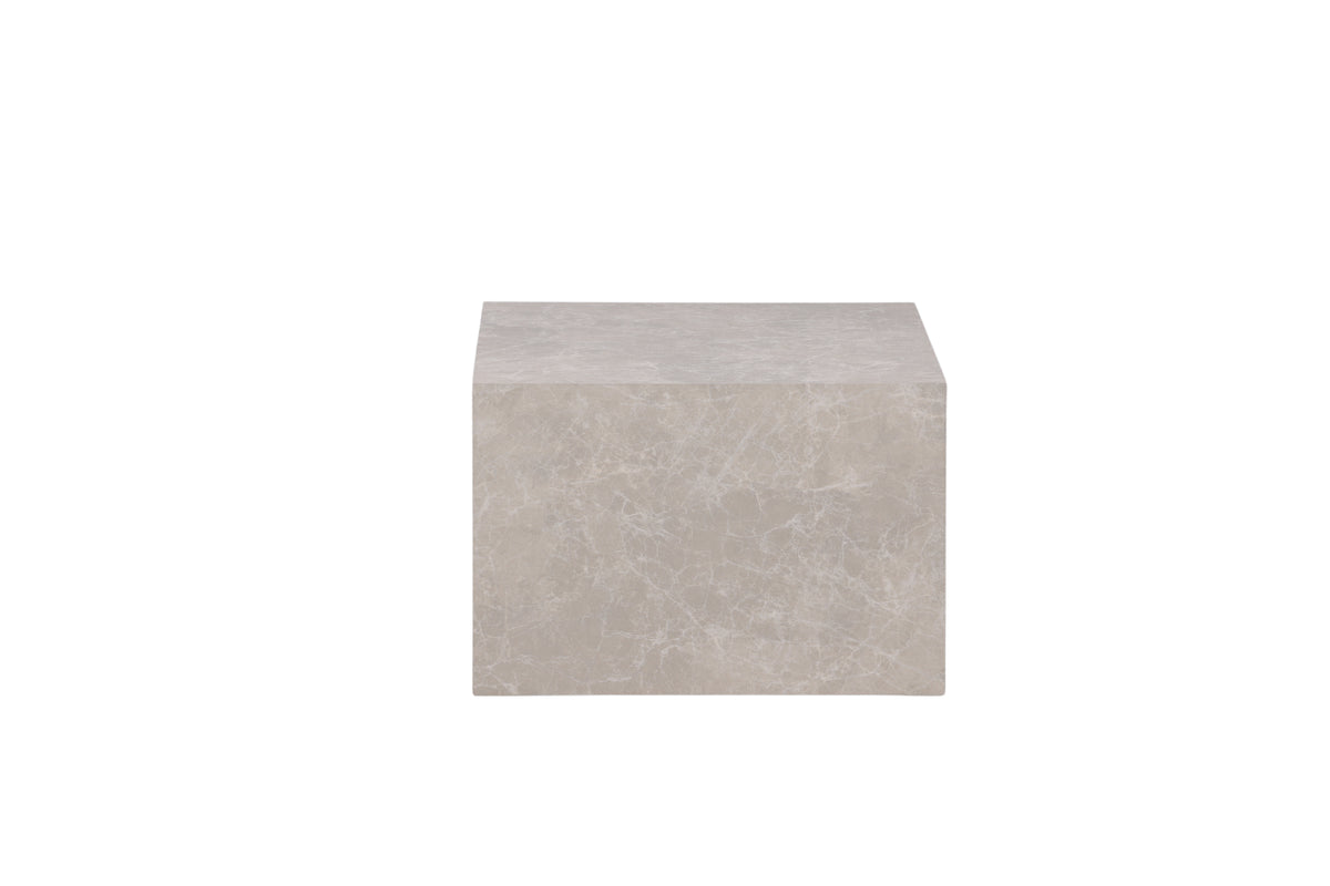 Venture Design York Soffbord 80 x 60 Beige
