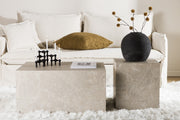 Venture Design York Soffbord 40 x 40 Beige