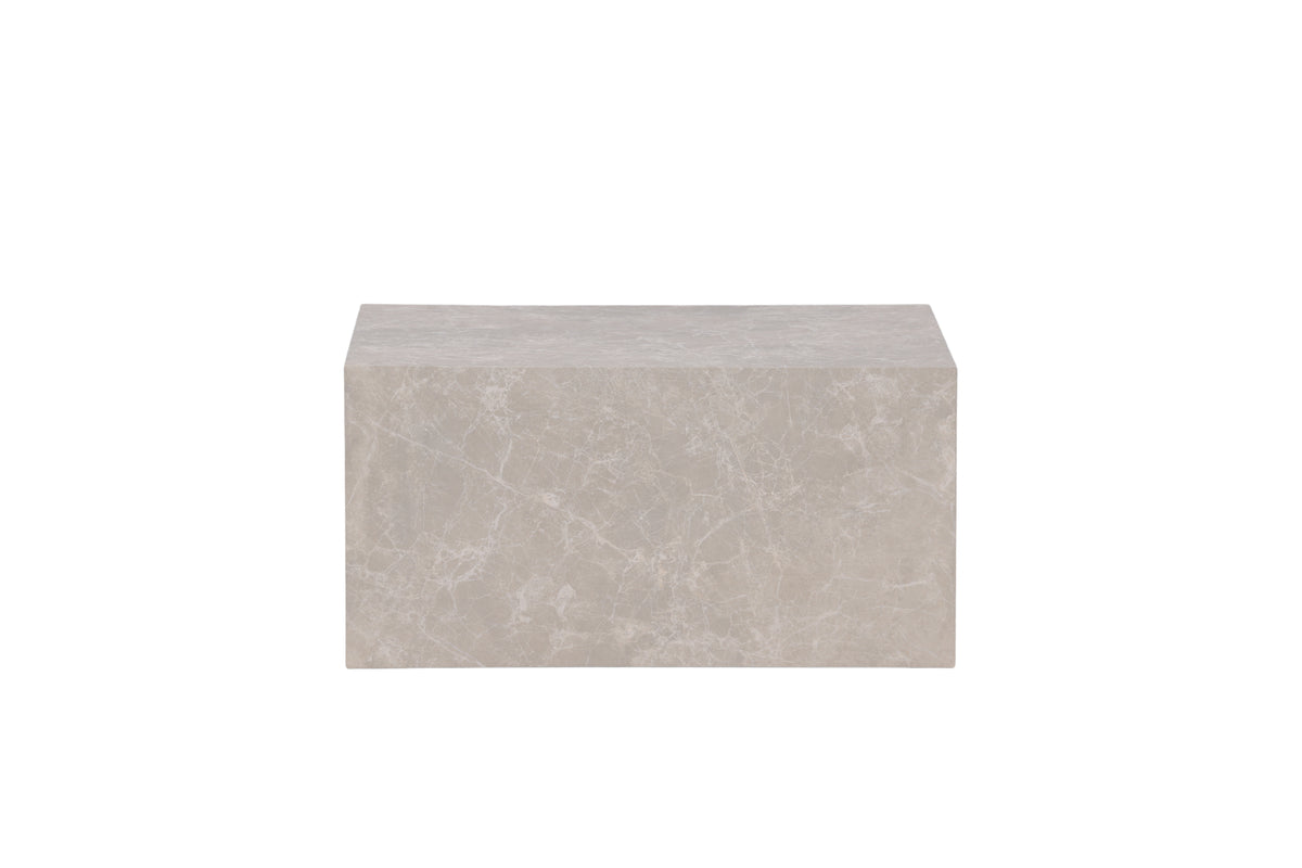 Venture Design York Soffbord 80 x 60 Beige
