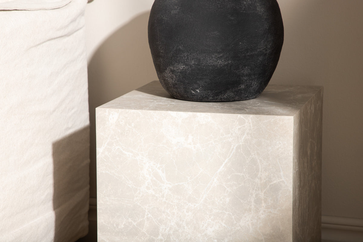Venture Design York Soffbord 40 x 40 Beige