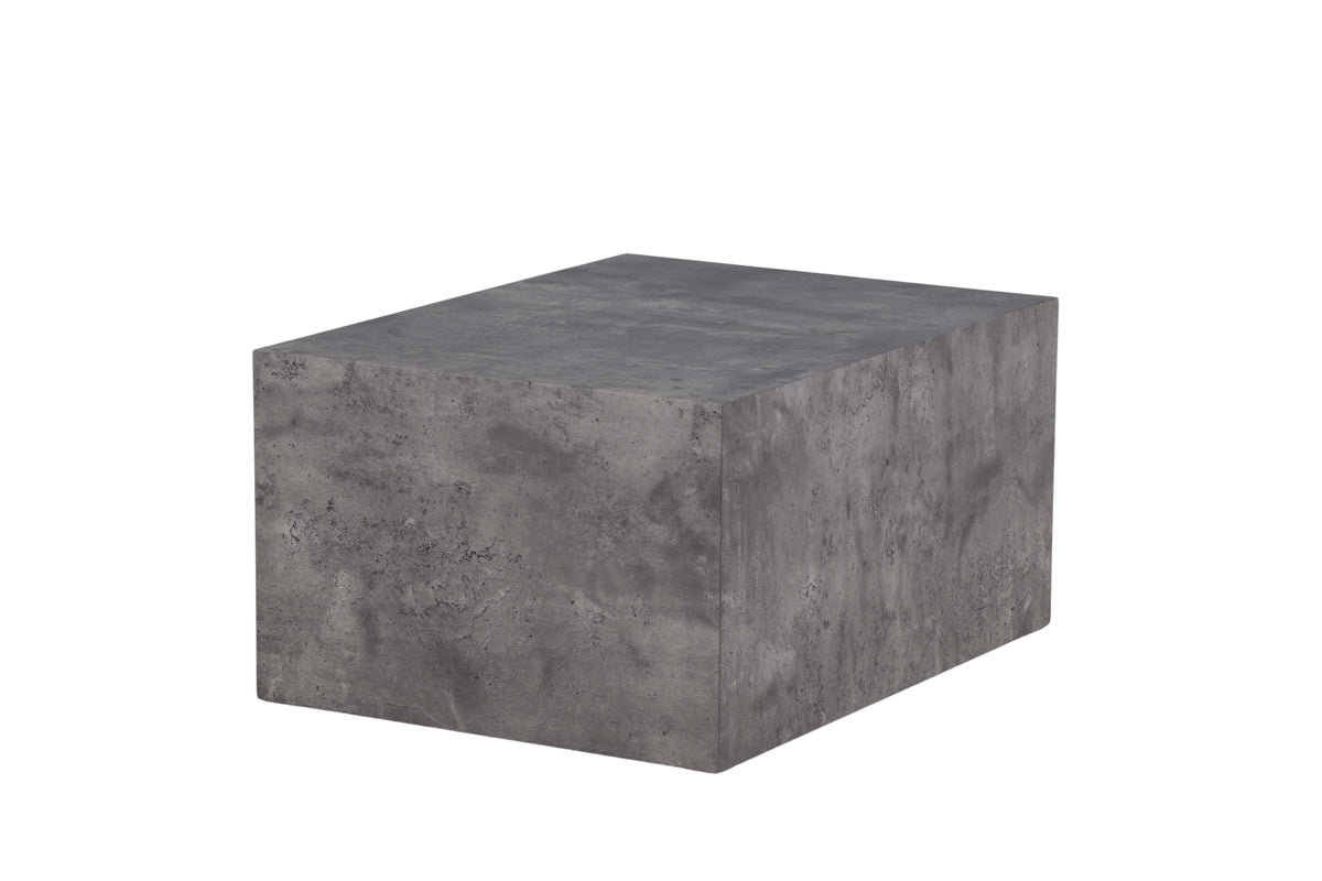 Venture Design York Soffbord 80 x 60 Mörkgrå