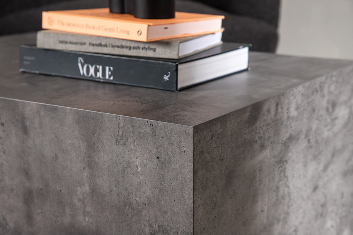 Venture Design York Soffbord 80 x 60 Mörkgrå