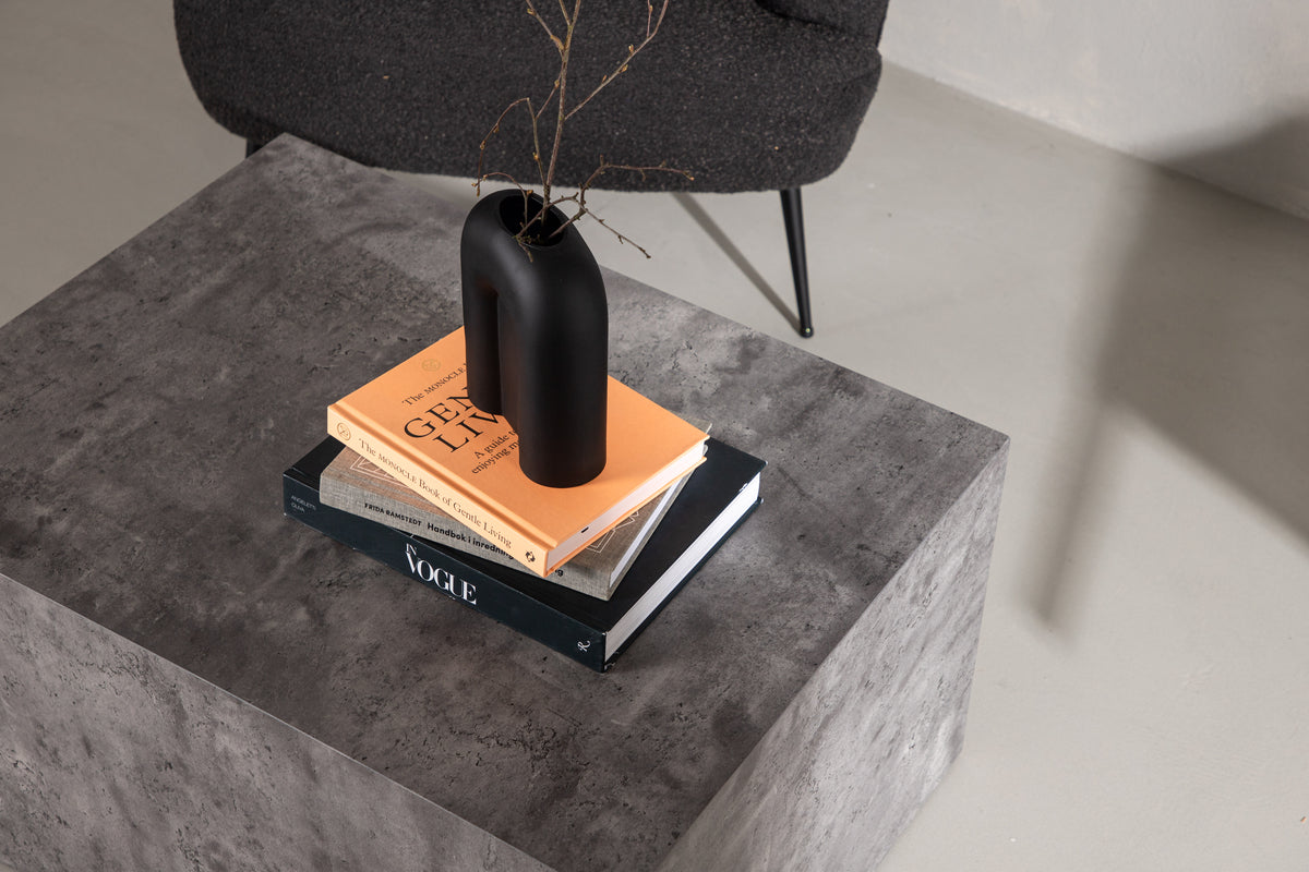 Venture Design York Soffbord 80 x 60 Mörkgrå
