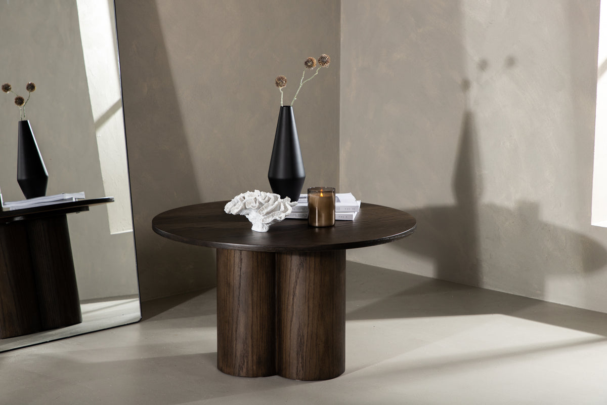 Venture Design Olivia Soffbord ⌀80 Mocka