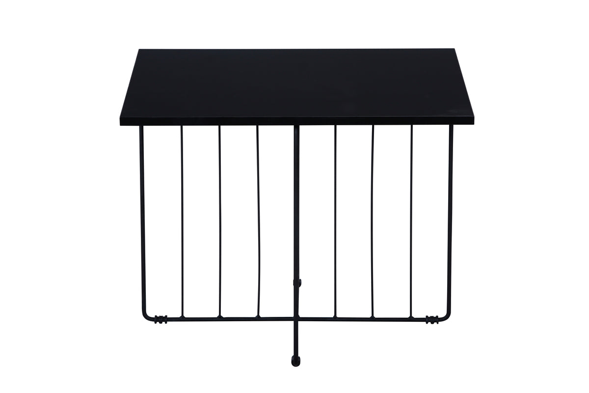 Venture Design Dayton Soffbord 60 x 60 Svart