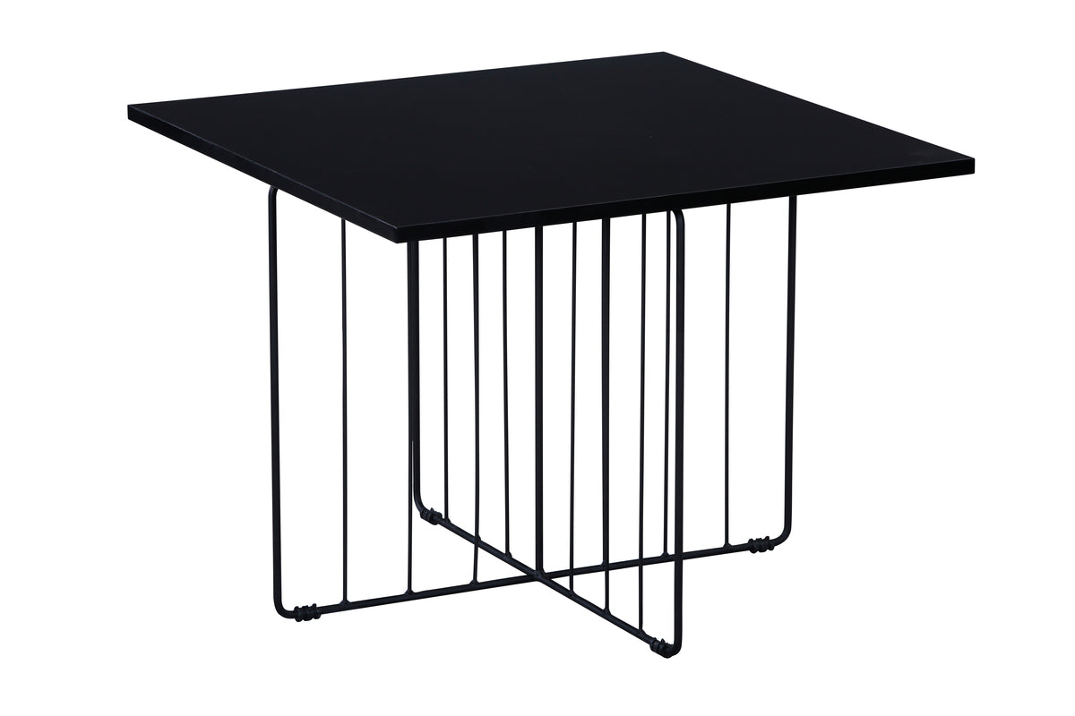 Venture Design Dayton Soffbord 60 x 60 Svart