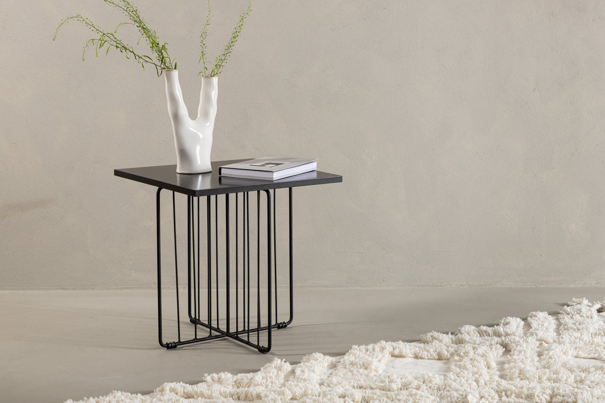 Venture Design Dayton Soffbord 60 x 60 Svart