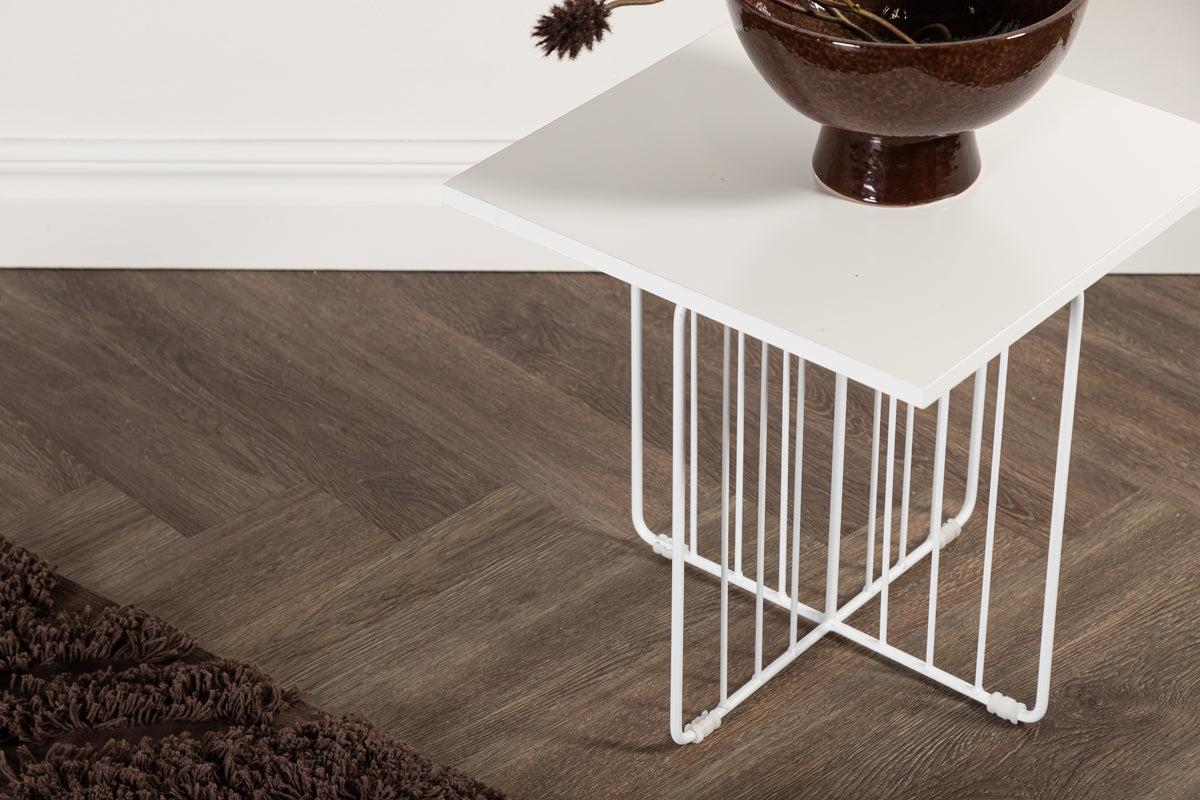 Venture Design Dayton Soffbord 60 x 60 Vit