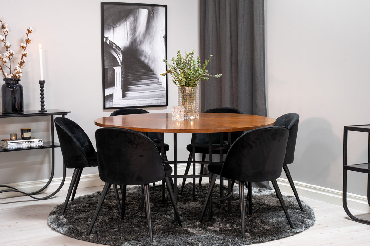 Venture Design Copenhagen Runda Matbord ⌀140 Brun