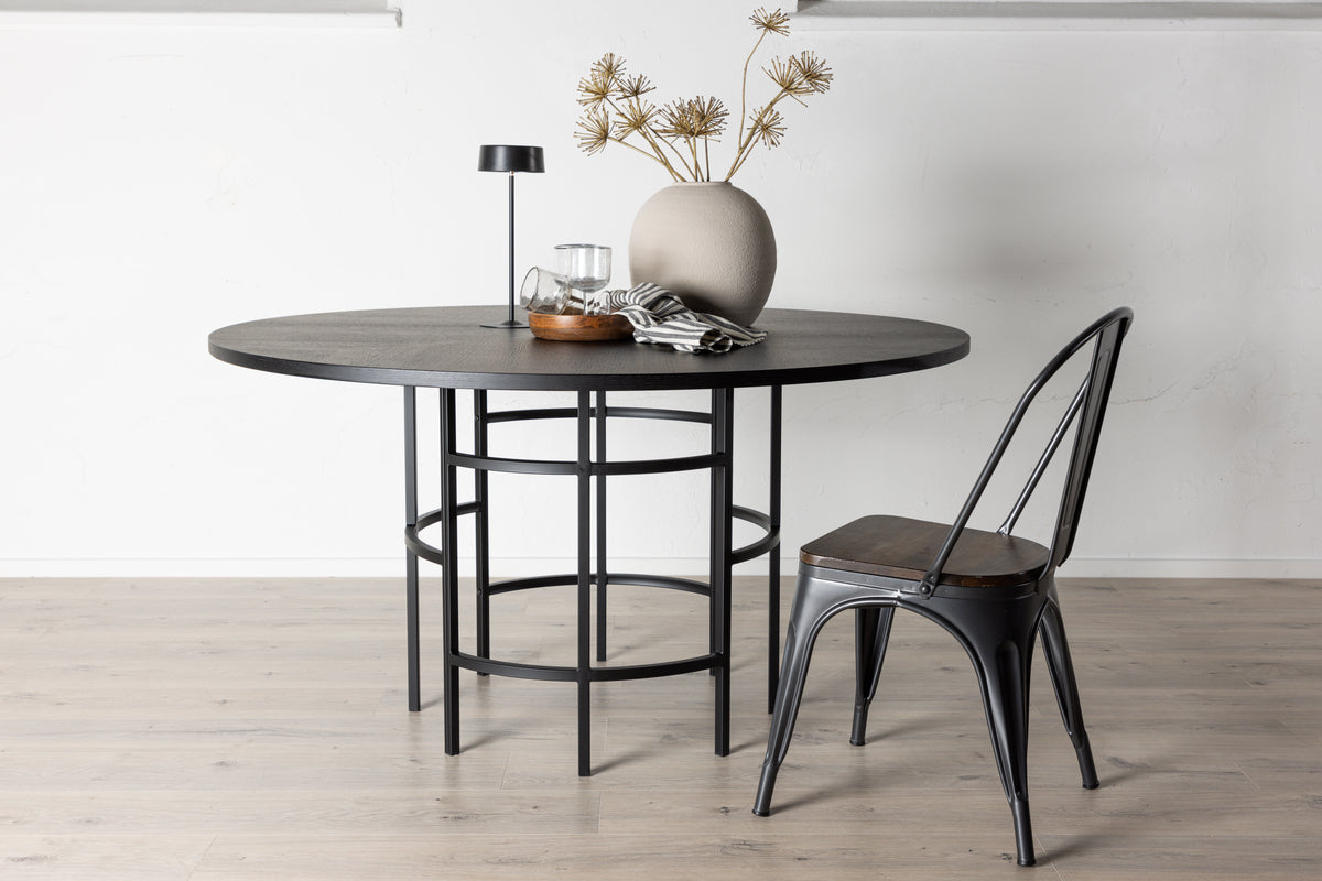 Venture Design Copenhagen Runda Matbord ⌀140 Svart