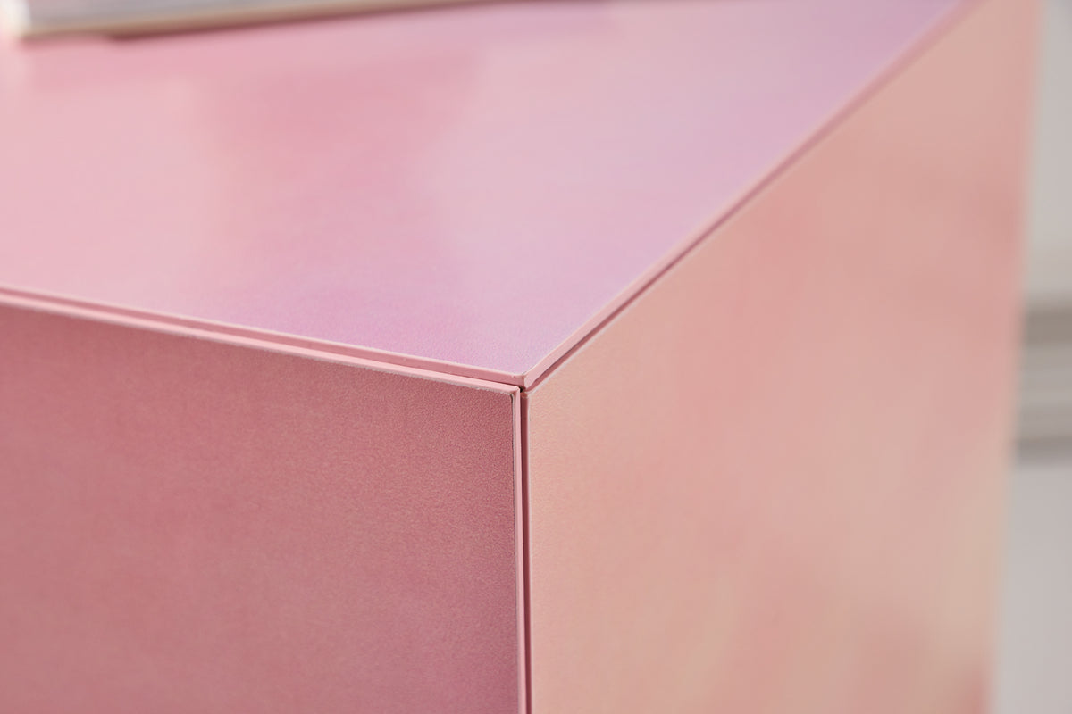 Venture Design York Soffbord 40 x 40 Rosa